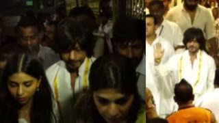 Jawan की रिलीज से पहले शाहरुख खान ने लिया भगवान वेंकटेश्वर का आशीर्वाद, साथ पहुंची सुहाना और नयनतारा