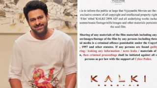 Kalki 2898 AD: Producers Of Prabhas’ Next Serve Copyright Notice