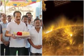 Aditya-L1 लॉन्च से पहले मंदिर पहुंच ISRO चीफ ने की पूजा, 'Gaganyaan' मिशन के बारे में भी दी यह खास जानकारी | देखें VIDEO