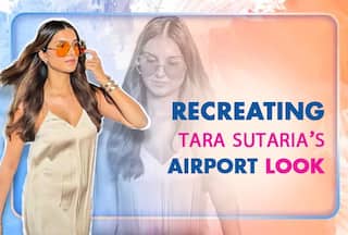 Tara Sutaria Slays The Airport Style in Beige Satin Jumpsuit, Here   s How To Recreate The Same Look