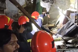 Infant Among 2 Killed As Building Collapses in Maharashtra's Bhiwandi; Rescue Underway| Watch