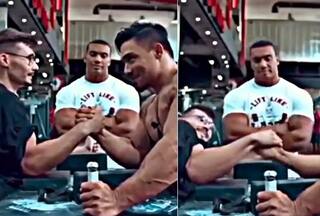 Bodybuilder Ka Video: दुबले शख्स को हल्के में ले रहा था बॉडी बिल्डर, मगर उसने दिन में तारे दिखा दिए | देखें वीडियो