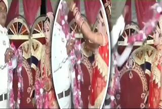 Bride Groom Video: जयमाला में नखरे दिखा रही थी दुल्हन, मगर दूल्हा तो उसका भी सरदार निकला | देखें वीडियो