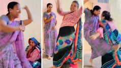 Aunty Ka Dance: डांस के लिए खींचा तो शर्माने लगी आंटी, फिर ऐसा हाहाकार मचाया बच्चे तक हिल गई- देखें वीडियो