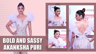 Akanksha Puri ने अपनी  Boldness से बढ़ाया इंटरनेट का पारा, Deep Neck Dress पहन लूट ली लाइमलाइट