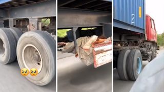 Chachaji Ka Video: चलते ट्रक के नीचे चाचाजी ने जोड़ दिया बिस्तर, भयंकर जुगाड़ ने हिला दिया इंटरनेट- देखें वीडियो