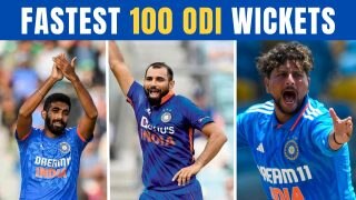 Bowlers To Took Fastest 100 Wickets In ODI Cricket For India