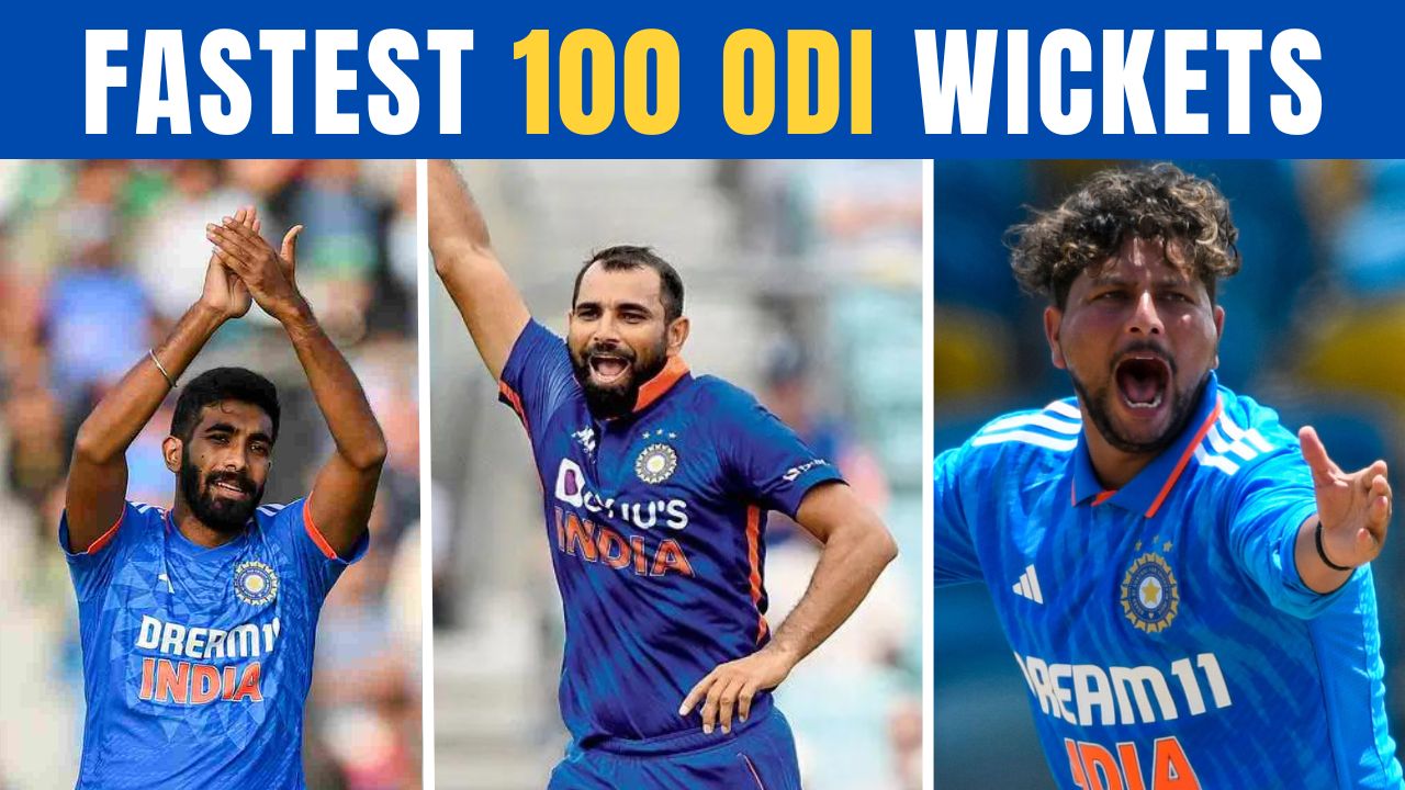 Bowlers To Took Fastest 100 Wickets In ODI Cricket For India