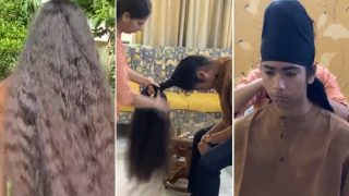 Viral Video: बना दिया सबसे लंबे बालों का गिनीज वर्ल्ड रिकॉर्ड, 15 साल के लड़के ने दर्ज कराई खास उपलब्धि | देखें वीडियो