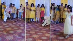 Chachaji Ka Dance: 'लुंगी डांस' बजा तो स्टेज पर कूद गए चाचाजी, फिर ऐसा रिदम पकड़ा देखते रह जाएंगे- देखें वीडियो