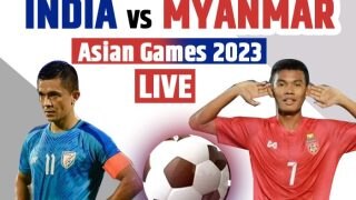 Highlights India vs Myanmar, Asian Games 2023 Football Score: Match Ends In 1-1 Draw, Sunil Chhetri and Co Qualify For Pre-Quarters