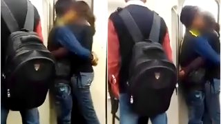 Delhi Metro Video: Watch Couple Kissing Inside Coach, Internet Expresses Outrage