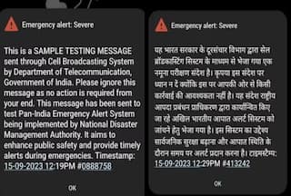 'Emergency Alert: Severe': Mobile Users In India Receive Test Flash Message From Govt