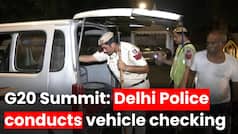 G20 Summit 2023: Delhi Police Conduct Vehicle Checking In The National Capital Ahead Of Upcoming G20 Summit - Watch Video