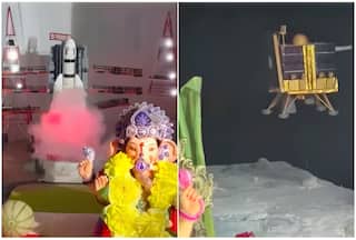 Viral Video: Ganesh Pandal Showing Chandrayaan-3 Take Off, Landing Is Viral On Internet
