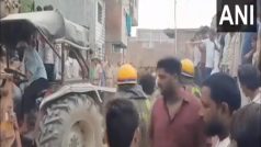 Video: गाजियाबाद में भरभराकर गिरी दो मंजिला इमारत, मलबे में दबने से एक की मौत