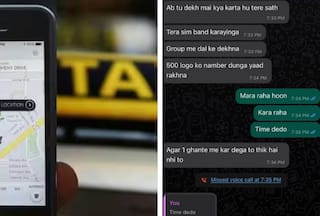 Viral: Cab Driver Threatens A Customer's Friend; Internet Demands Action