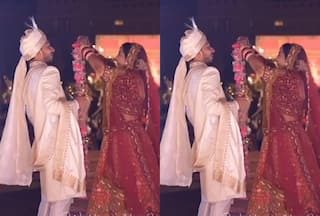 Bride Groom Video: वरमाला पहनने में नखरे दिखाने लगा दूल्हा, मगर दुल्हन की ट्रिक पर तुरंत फिसल गया | देखें वीडियो
