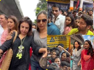 Lalbaugcha Raja पहुंची फराह खान की बिगड़ी हालत, मानुषी छिल्लर को नहीं हुए दर्शन- Video