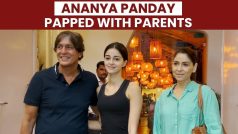 Ananya Panday Papped: Parents के साथ डिनर पर निकली अनन्या, फैंस ने दिया Happy Family का टैग