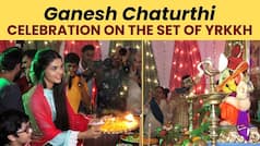 Yeh Rishta Kya Kehlata Hai के सेट पर गूंजा गणपति बप्पा मोरया के नारे, धूम-धाम से हुआ बप्पा का स्वागत