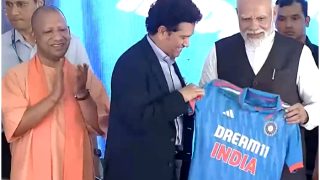Varanasi Cricket Stadium: Watch Sachin Tendulkar Presents Special Gift To PM Modi