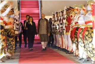 WATCH: PM Modi Gets Rousing Welcome From Indian Diaspora Ahead Of ASEAN-India Summit In Indonesia