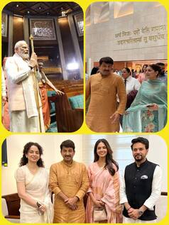 कंगना से तमन्ना भाटिया तक, नए संसद भवन पहुंची ये एक्ट्रेस