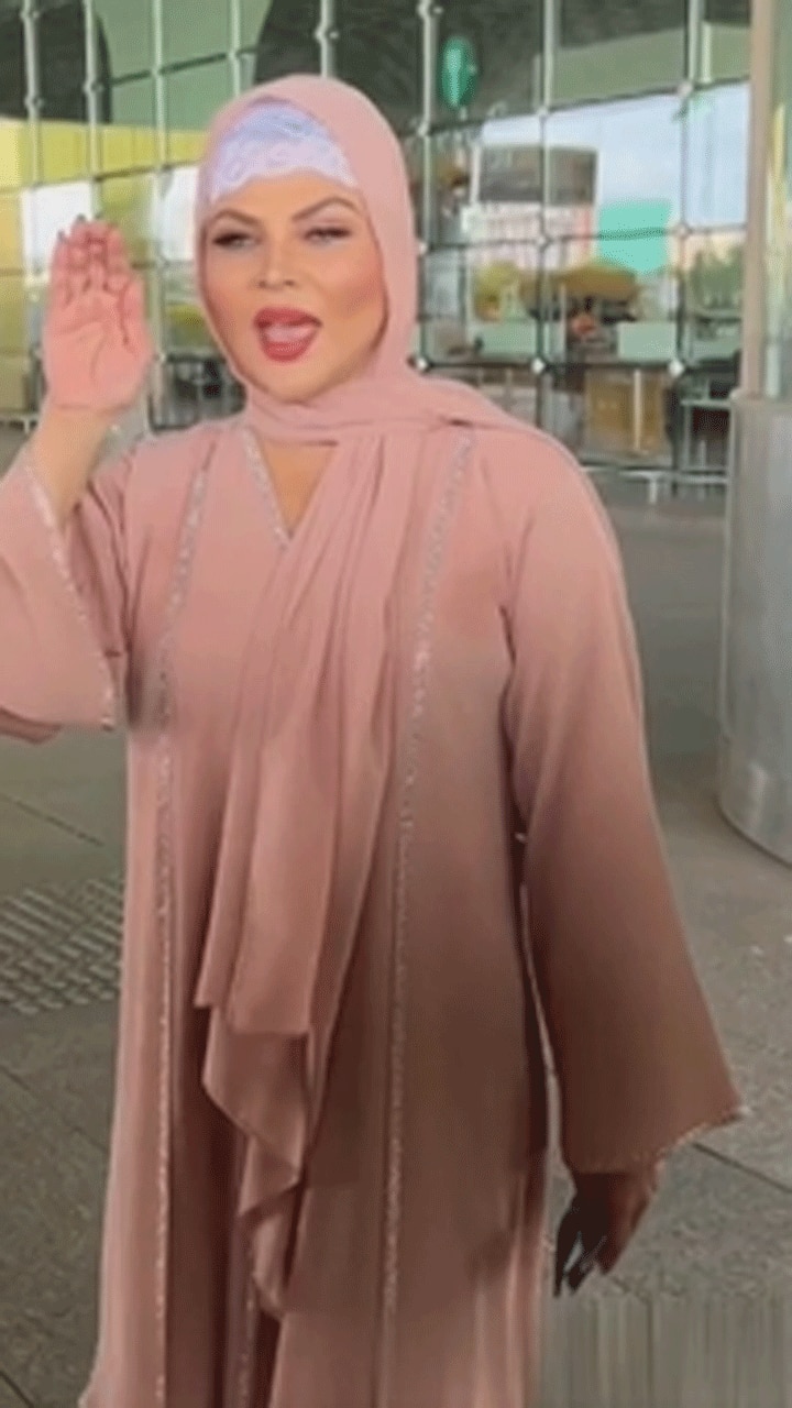 एयरपोर्ट पर नागिन बनीं राखी सावंत, बोलीं- नल्ले को डस लूंगी