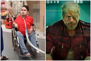 'Jawan Craze': Shah Rukh's Die-hard Fan Watches 'Jawan' While On Ventilator, Internet Showers Praise