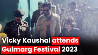 Gulmarg Festival 2023: Vicky Kaushal Attends ‘Gulmarg Festival’ Organised By Indian Army - Watch Video