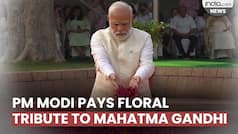 Watch: PM Modi pays floral tribute to Mahatma Gandhi at Rajghat