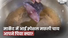 Viral Video: मार्केंट में आई स्पेशल मछली चाय, देखते ही Tea Lovers का हिल गया माथा