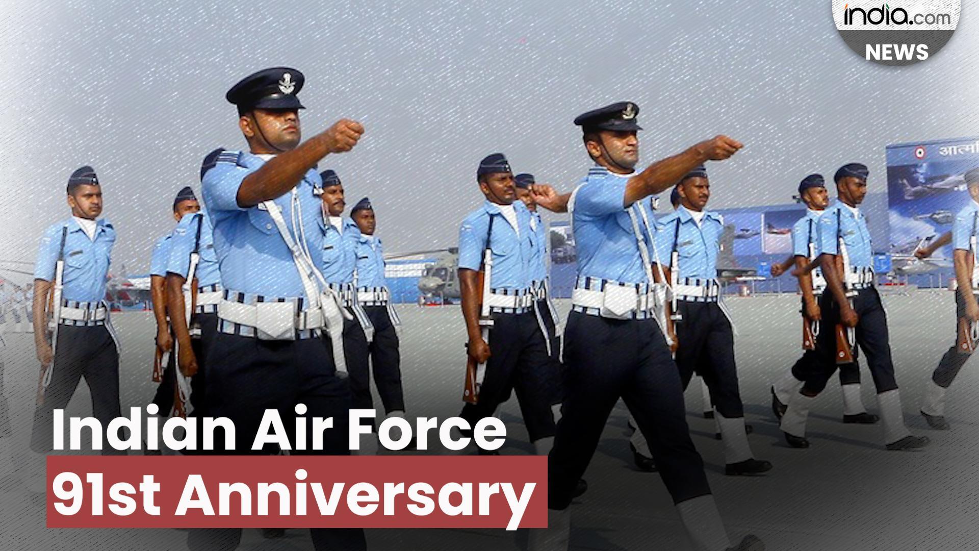 Indian Air Force Celebrates 91st Air Force Day In Prayagraj