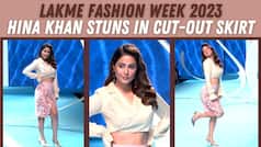 Lakme Fashion Week 2023: Hina Khan ने रैंप पर बिखेरा जलवा, बॉलीवुड एक्ट्रेसेस को भी छोड़ा पीछे