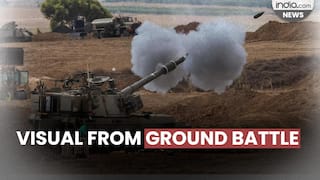 Israel Hamas War: Israeli tanks fire shells towards Gaza | War Visuals