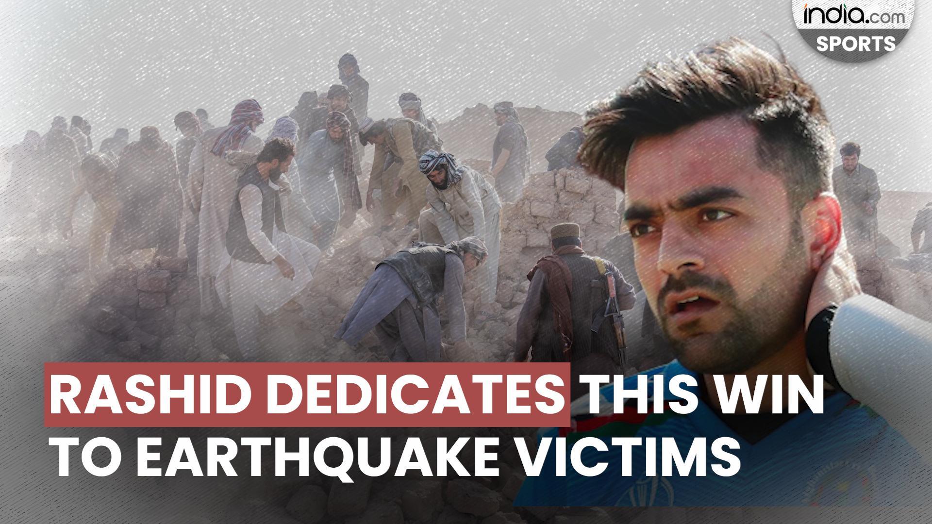 World Cup 2023, Afghanistan vs England: Rashid Hopes To Heal Earthquake Victims With Victory