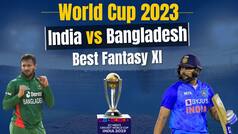 World Cup 2023: India vs Bangladesh Fantasy XI Prediction | Fantasy Tips | Cricket