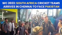 South Africa Cricket Team Arrives At Chennai Airport Ahead Of Match Against Pakistan