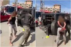 On Camera: Israeli Women Captured, Taken Hostage By Hamas Fighters After Invading Border Towns