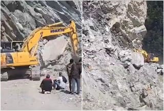 Video: 3 Kids Among 9 Feared Dead As Landslide Buries Car In UT's Pithoragarh