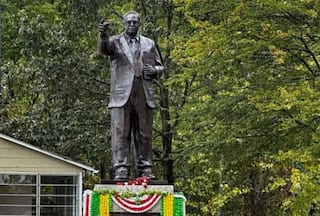 'Jai Bhim' Reverberates In US As Tallest Statue Of Dr BR Ambedkar Outside India Unveiled In Maryland