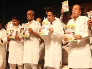 MP Election 2023: कांग्रेस के  Ghoshna Patra में 59 वादे, 101 गारंटी, BJP ने बताया- झूठ का पुलिंदा