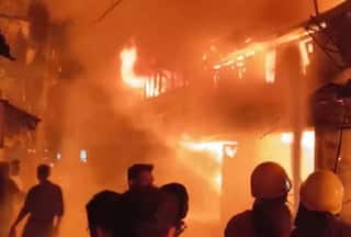 Massive Fire Breaks Out At Naxalbari Bazar In West Bengal   s Siliguri, 6 Fire Tenders Rush To Spot