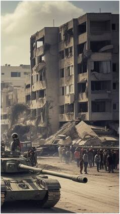 युद्धग्रस्त गाजा 50 साल बाद कैसा दिखेगा? AI की बनाई तस्वीरें देख हिल जाएंगे