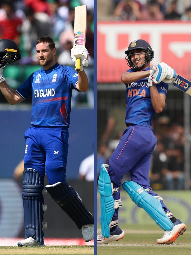 Shubman Gill vs. Dawid Malan Stats After 23 ODI Innings- In Pics