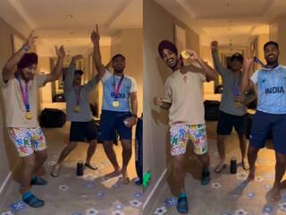 क्रिकेट में भारत को गोल्ड मेडल मिलने पर खूब नाचे अर्शदीप, बिश्नोई और आवेश, वीडियो हुआ वायरल