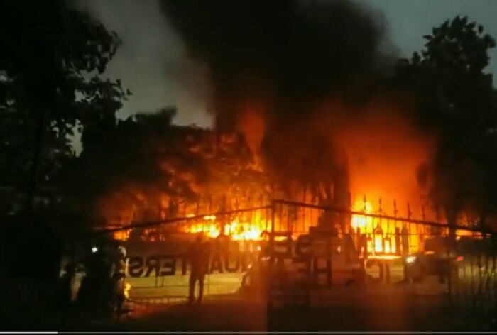 Maratha Reservation Agitators Attack NCP Office And Residences of Politicians in Beed