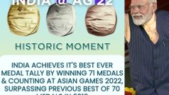 Asian Games में 71 मेडल जीतकर भारत ने रचा इतिहास; प्रधानमंत्री मोदी ने खिलाड़ियों की मेहनत और जुनून को किया सलाम