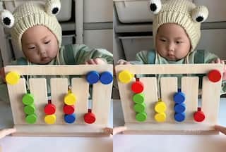 Wonder Kid Or Einstein Baby; Little One Has Amazed Internet With Problem Solving Skills: Watch Video